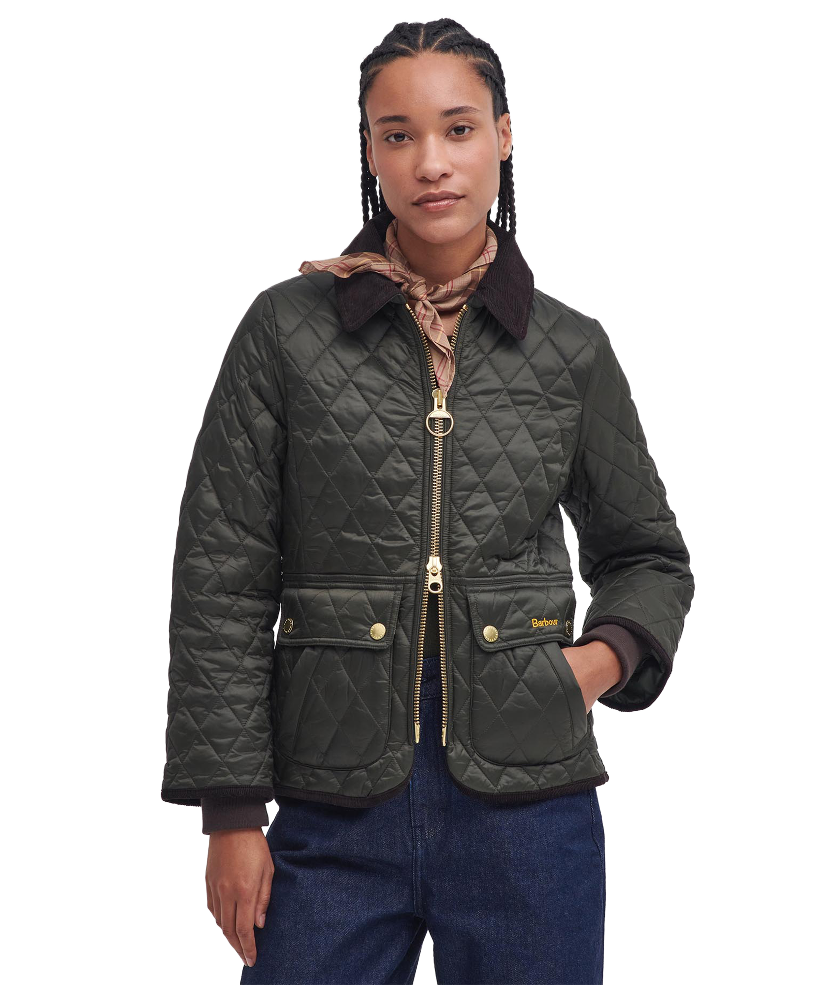 Fitted Beadnell Quilted Jacket Sage/Ancient – Robert Goddard