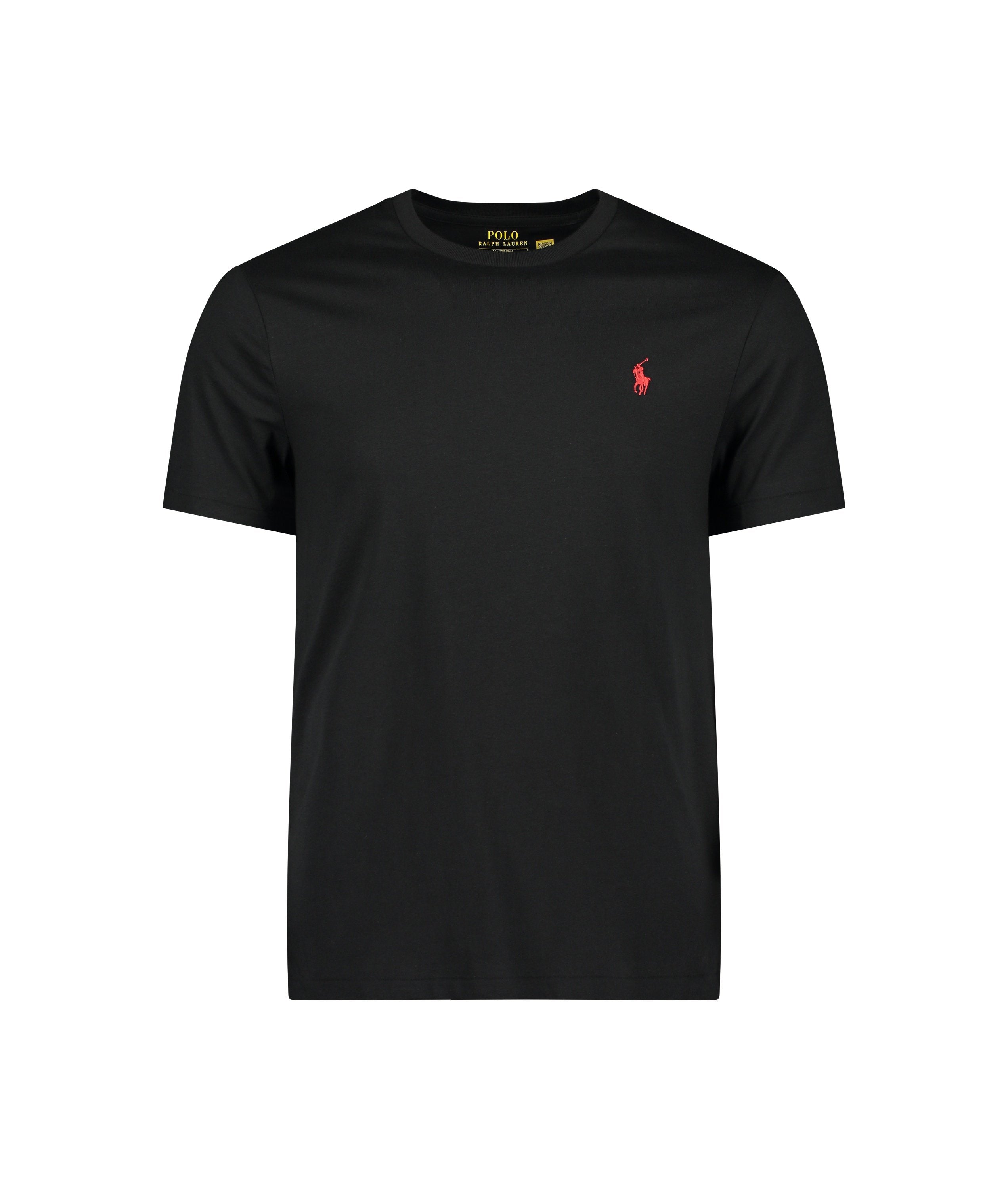 Black and red polo ralph lauren shirt top