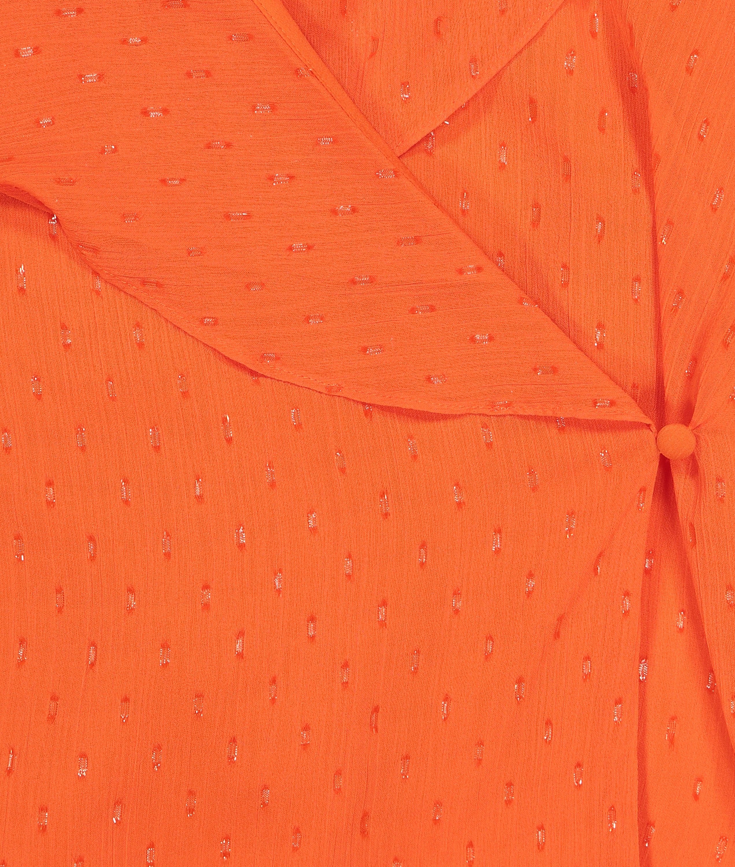 Corel Wrap Top - Bright Orange