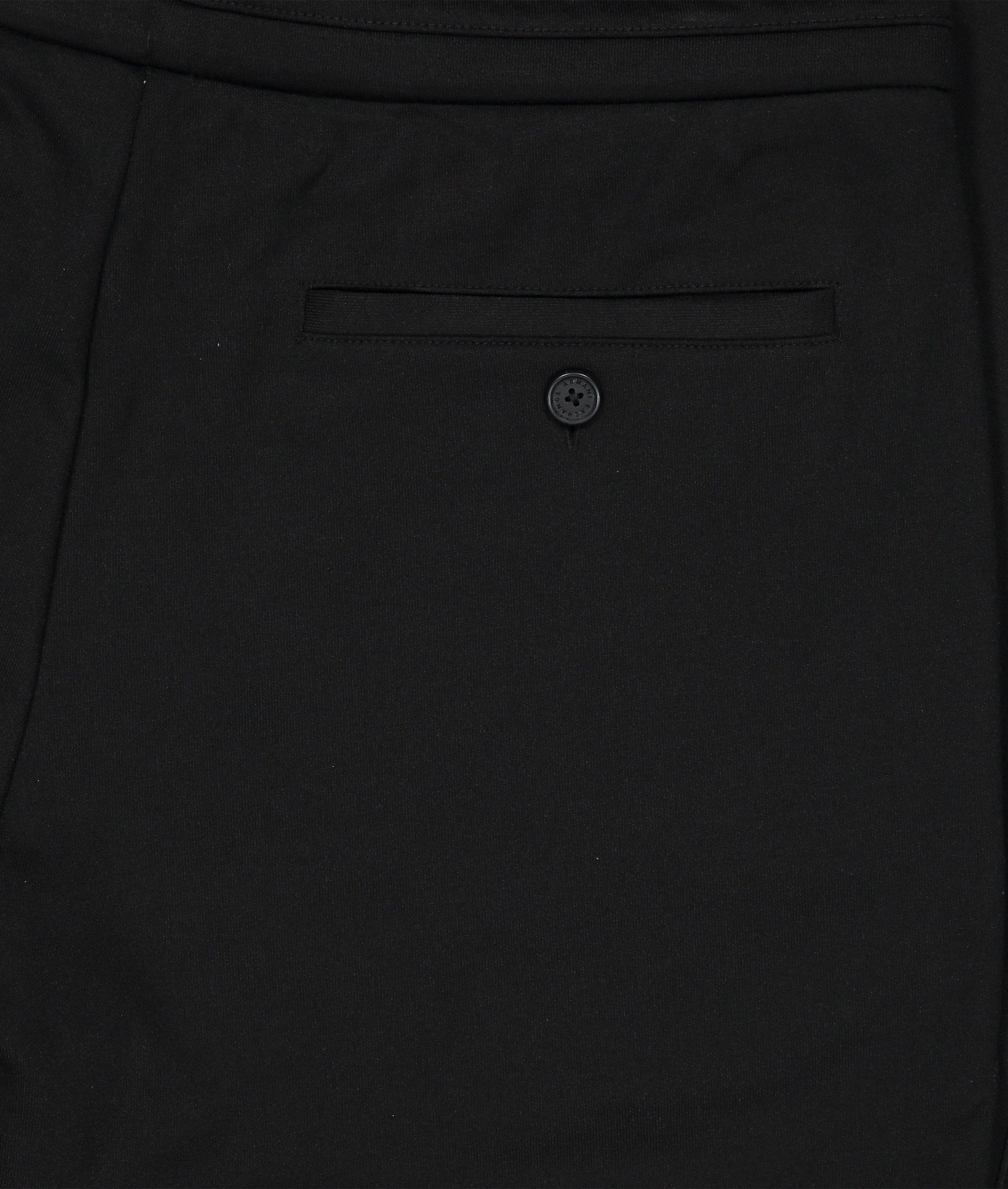 Sporty Trousers with Contrast Details - Black