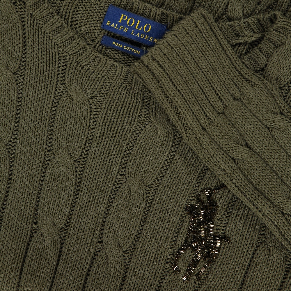 Cable-Knit Cotton Jumper | Polo Ralph 