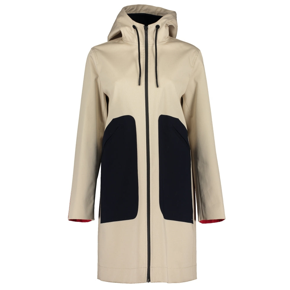 tommy hilfiger colour block parka
