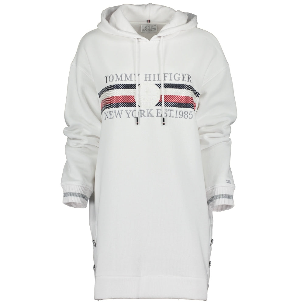 tommy icon hoodie dress